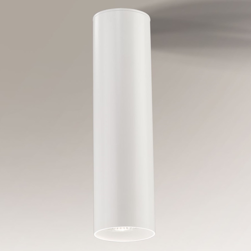 Shilo - Plafoniera 1xGU10/15W/230V bianca