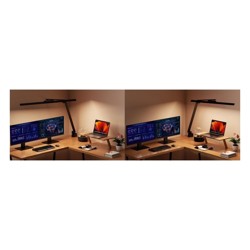 Sinclair - dimmbare Touch-Tischlampe LGS LED/18W/230V 2700-6500K CRI 95