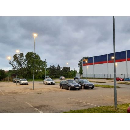 Sinclair - Lampadaire LED/35W/230V 3000K IK08 IP66