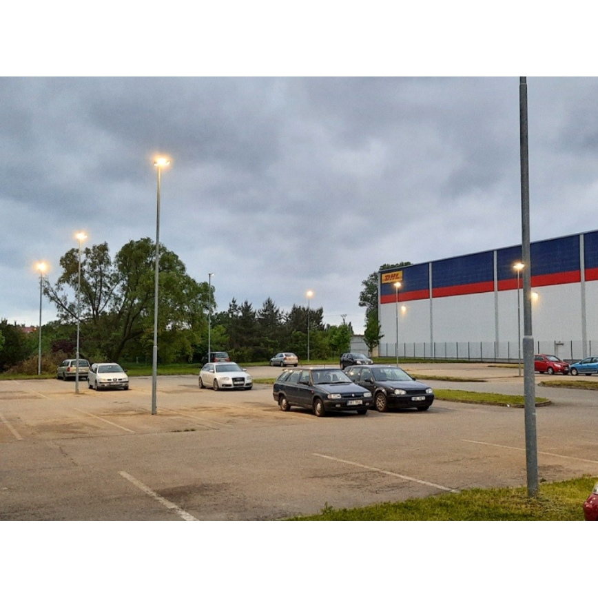 Sinclair - Lampadaire LED/35W/230V 3000K IK08 IP66