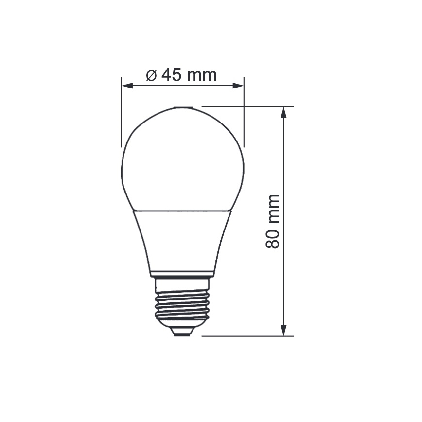 Sinclair - Lampadina LED E14/5W/230V 3000K