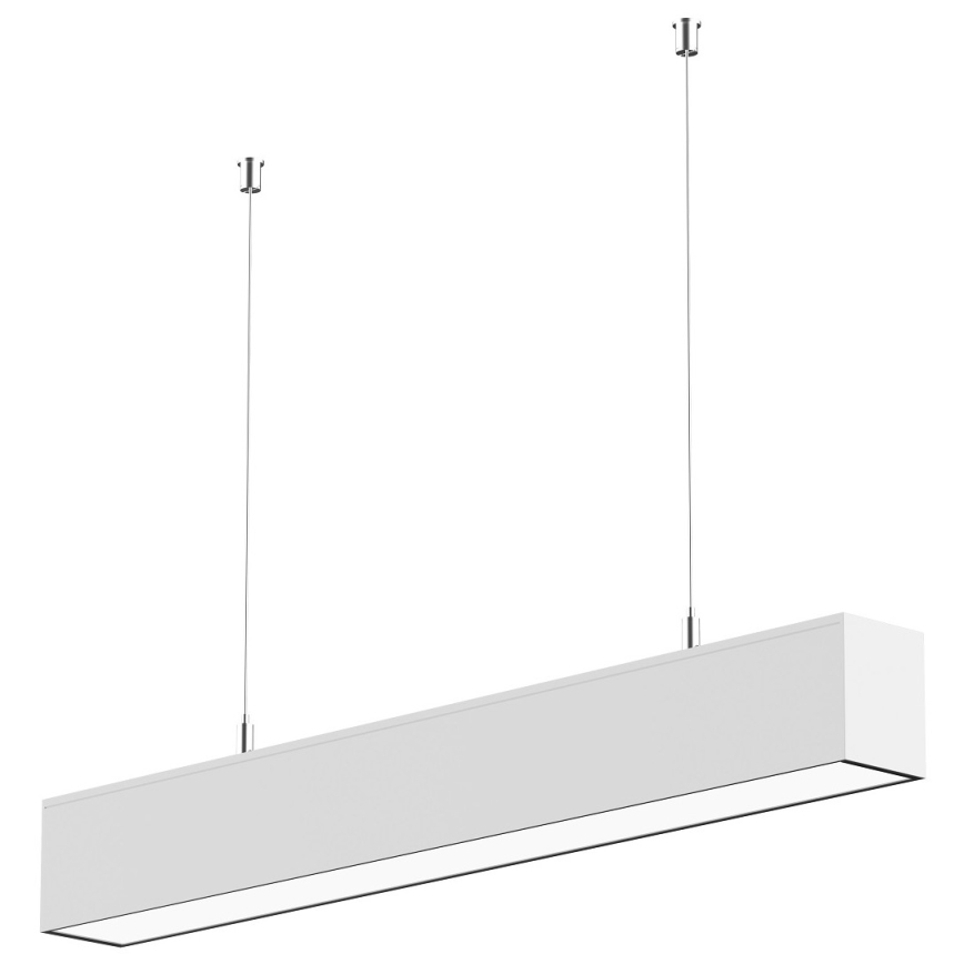 Sinclair - Plafoniera LED LSM LED/40W/230V 3000K/4000K/5000K 120 cm argento