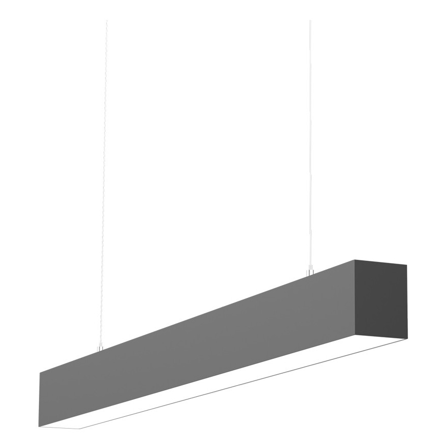 Sinclair - Plafoniera LED LSM LED/40W/230V 3000K/4000K/5000K 120 cm nero