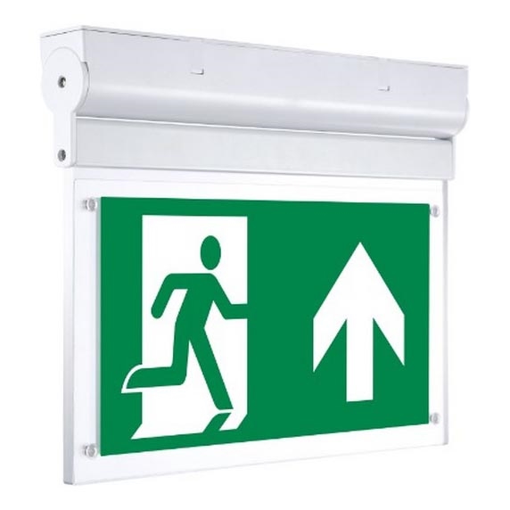 Sinclair - Luce di emergenza a LED NOPH LED/2W/230V IK06 verde