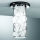 SIRU - Spot ORIONE 1xG9/30W/230V chrome brillant/blanc Verre vénitien