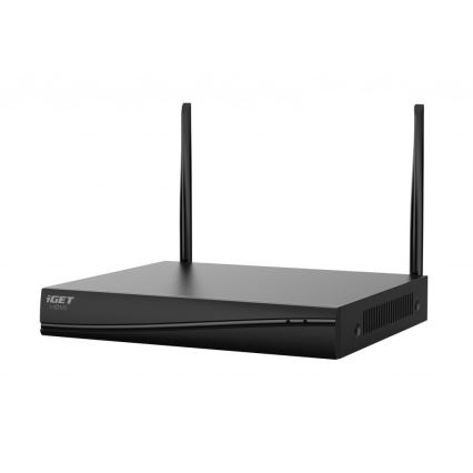 Sistema di videosorveglianza intelligente + 4x telecamere dotate di sensore 2K+, alimentazione 12V, IP65, Wi‑Fi Tuya