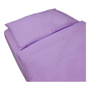 SkinPro Silver - Federa antibatterica per cuscino 40x60 cm, viola
