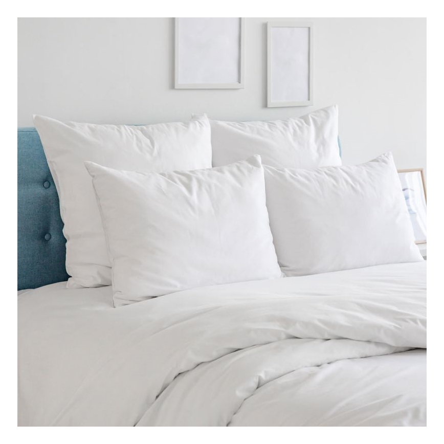 SkinPro Silver - Taie d'oreiller antibactérienne 50x70 cm blanche