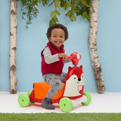 Skip Hop - Bicicletta a spinta 3in1 ZOO volpe