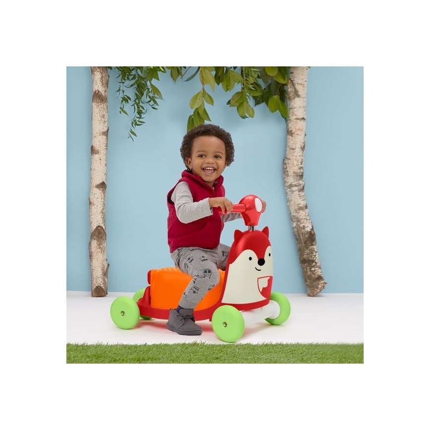 Skip Hop - Bicicletta a spinta 3in1 ZOO volpe