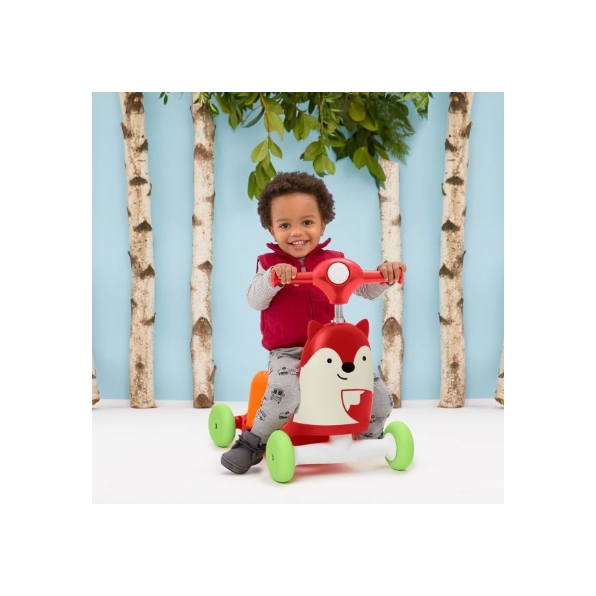 Skip Hop - Bicicletta a spinta 3in1 ZOO volpe