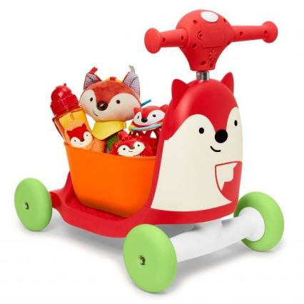Skip Hop - Bicicletta a spinta 3in1 ZOO volpe