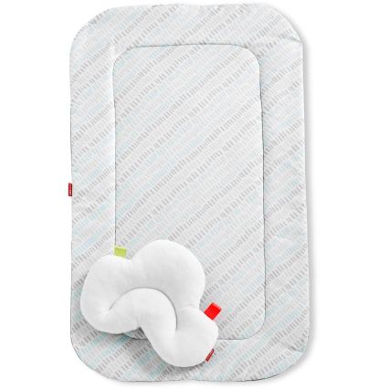 Skip Hop - Couverture d'éveil pour enfant avec trapèze en bois LINING CLOUD