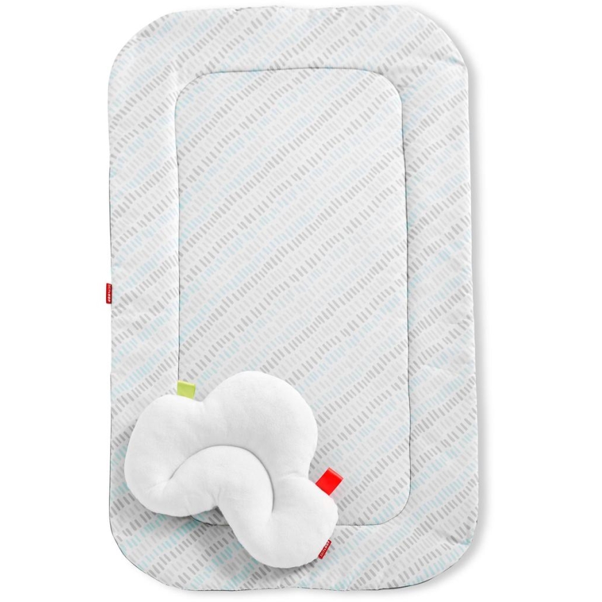 Skip Hop - Couverture d'éveil pour enfant avec trapèze en bois LINING CLOUD