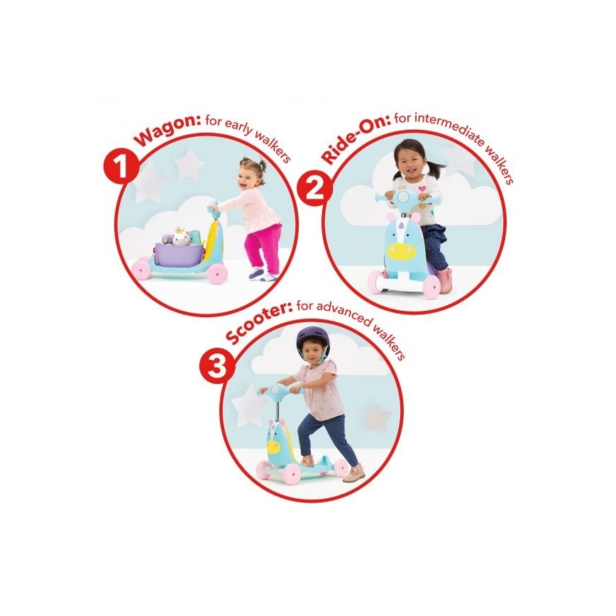 Skip Hop - Draisienne 3en1 ZOO licorne