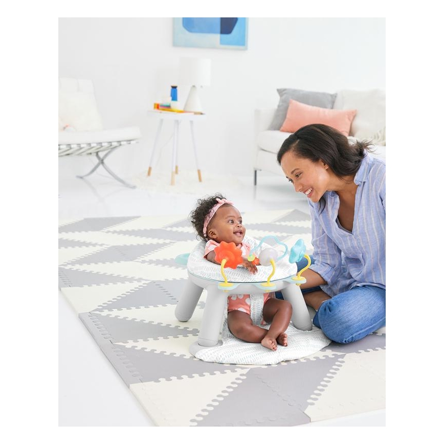 Skip Hop - Puzzle en mousse 72pcs gris/beige
