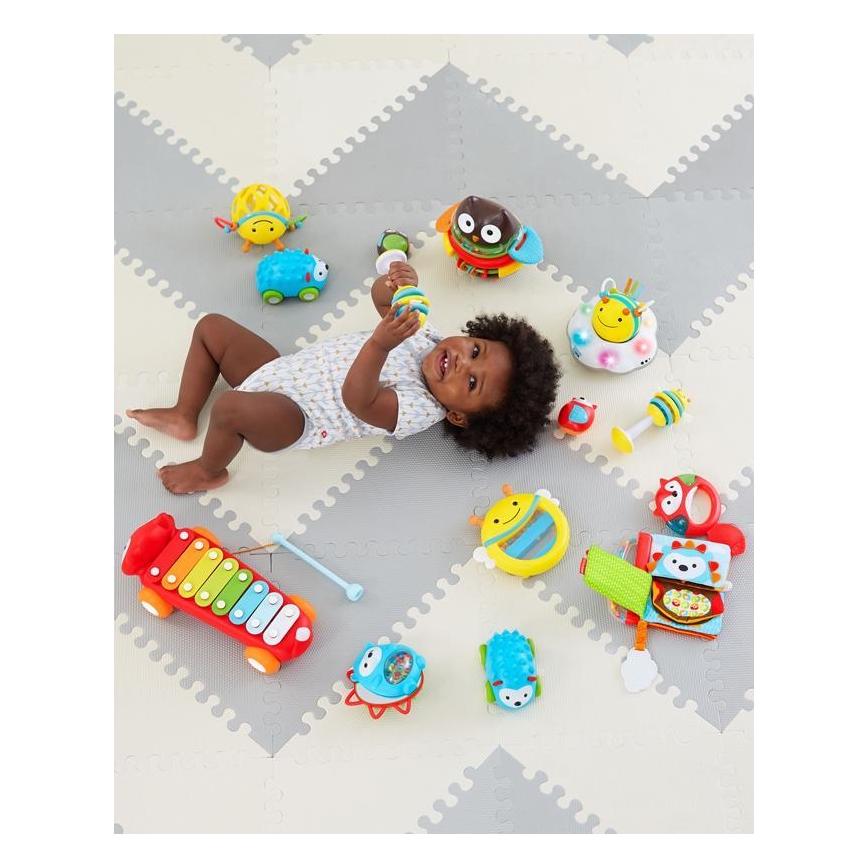 Skip Hop - Puzzle in foam 72pcs grigio/beige