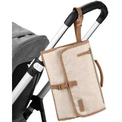 Skip Hop - Reise-Wickelauflage und Tasche 2in1 PRONTO beige