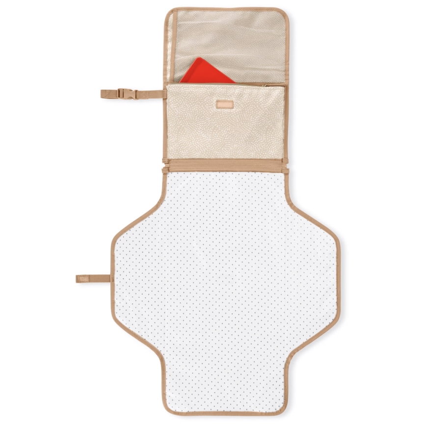Skip Hop - Reise-Wickelauflage und Tasche 2in1 PRONTO beige