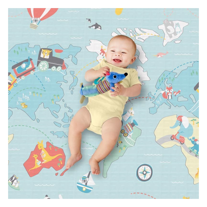 Skip Hop - Tappetino da gioco per bambini LITTLE TRAVELERS