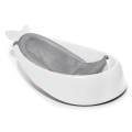 Skip Hop - Vaschetta per bambini con cuscino ergonomico MOBY 3 bianco