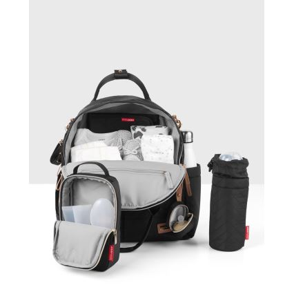 Skip Hop - Wickelrucksack für Kinderwagen 6in1 SUITE SET schwarz