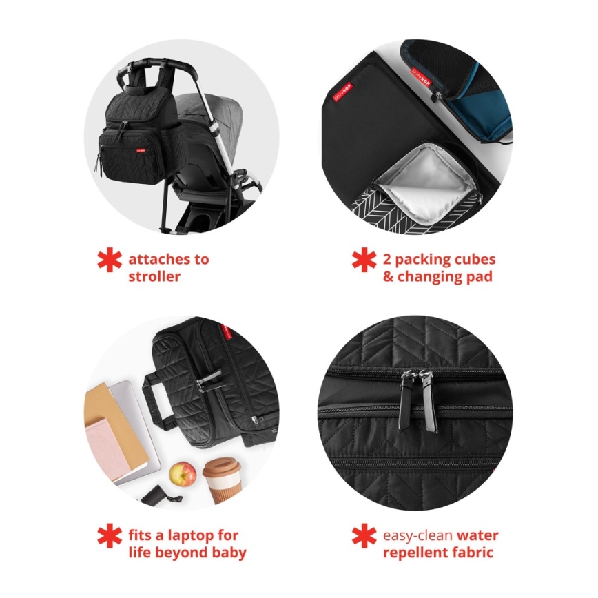 Skip Hop - Wickelrucksack für Kinderwagen FORMA Sage
