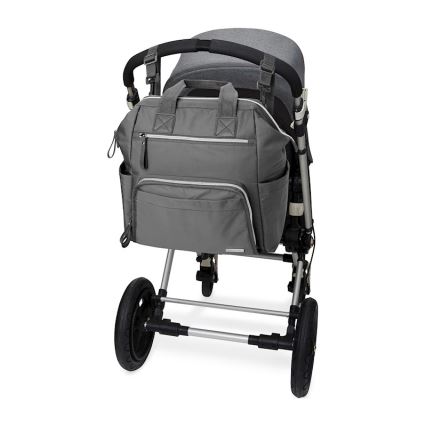 Skip Hop - Wickelrucksack für Kinderwagen MAINFRAME Charcoal