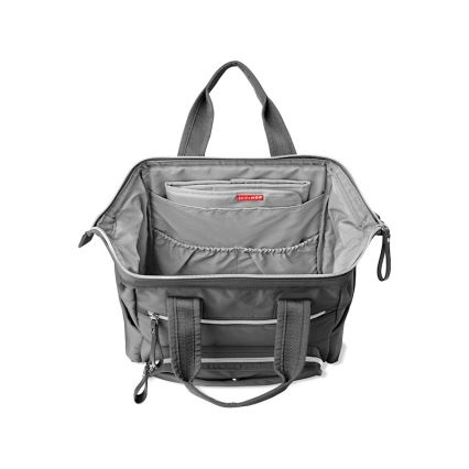 Skip Hop - Wickelrucksack für Kinderwagen MAINFRAME Charcoal