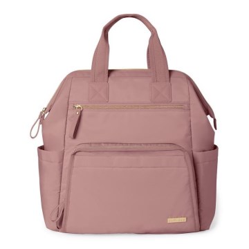 Skip Hop - Wickelrucksack für Kinderwagen MAINFRAME Dusty rose