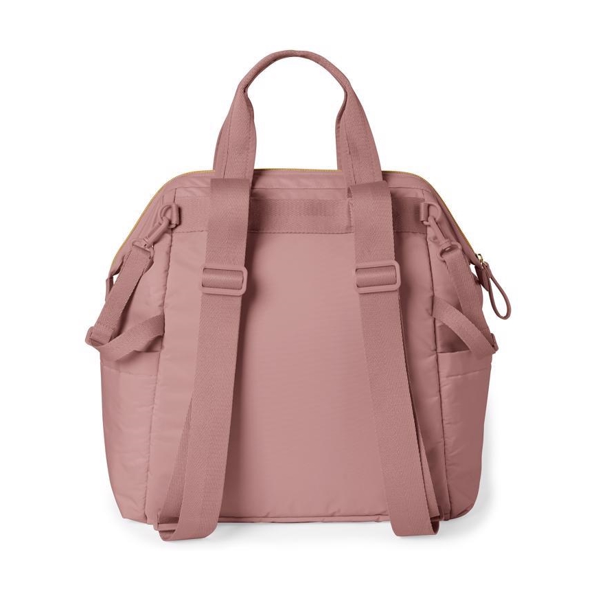Skip Hop - Wickelrucksack für Kinderwagen MAINFRAME Dusty rose