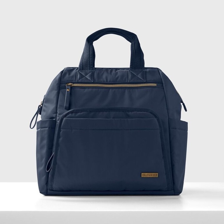 Skip Hop - Wickelrucksack für Kinderwagen MAINFRAME Midnight Navy