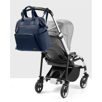 Skip Hop - Wickelrucksack für Kinderwagen MAINFRAME Midnight Navy