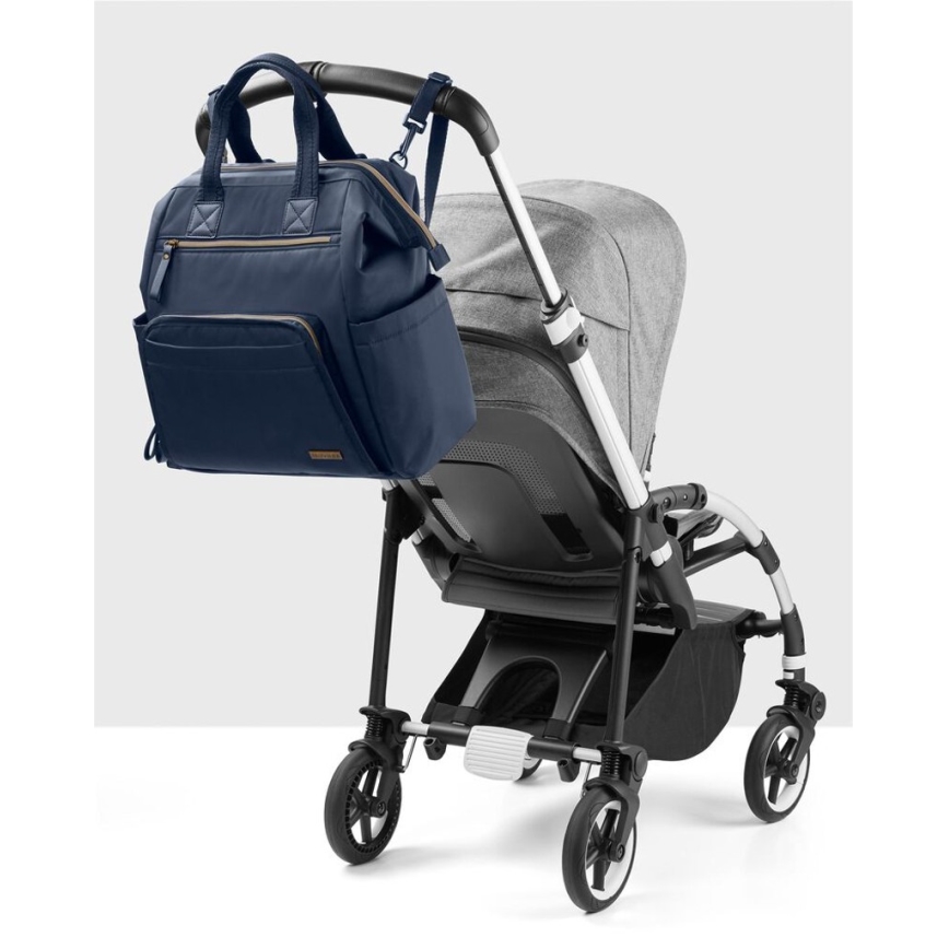 Skip Hop - Wickelrucksack für Kinderwagen MAINFRAME Midnight Navy
