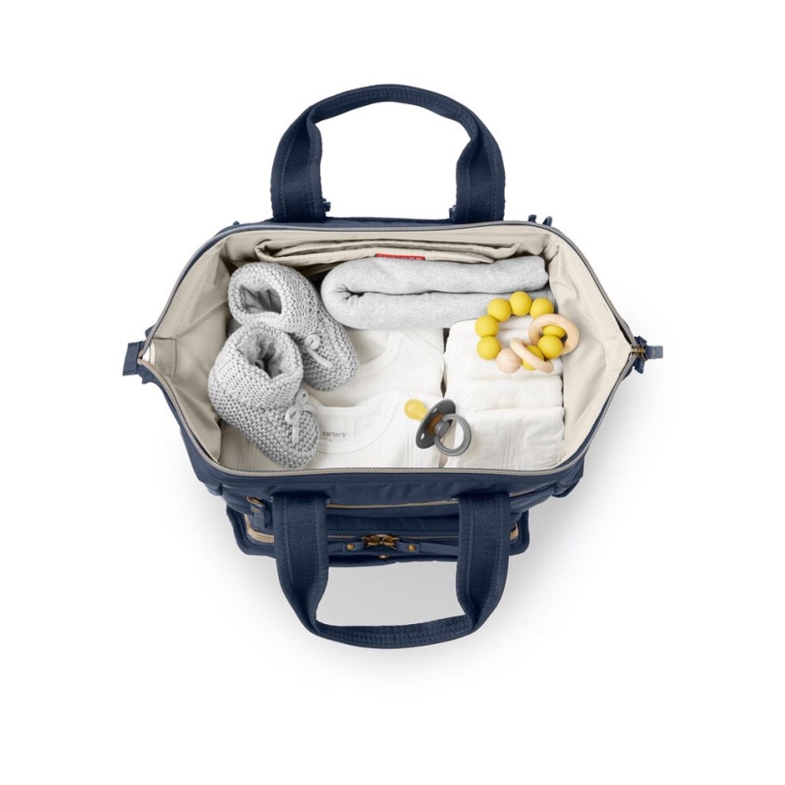 Skip Hop - Wickelrucksack für Kinderwagen MAINFRAME Midnight Navy