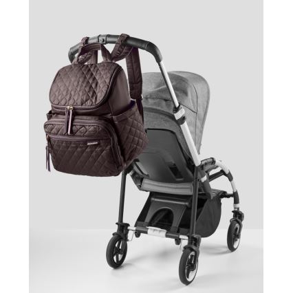 Skip Hop - Zaino fasciatoio per passeggino FORMA Cioccolato