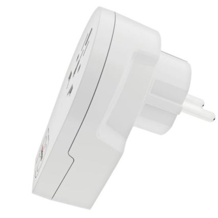Reiseadapter Europe USB C20PD – ideal für internationale Reisende in der Tschechischen Republik, USB‑C 20W, Typ E/F