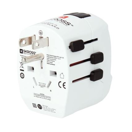 Adattatore da viaggio PRO Light USB AC45PD - Universale, UK+USA+AUS/CN USB A+C 45W