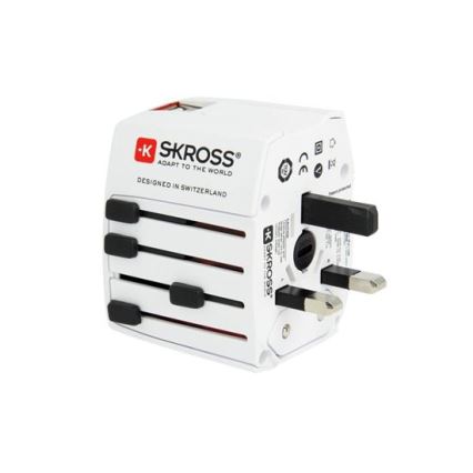 Adattatore da viaggio MUV USB AC USB A+C 15W