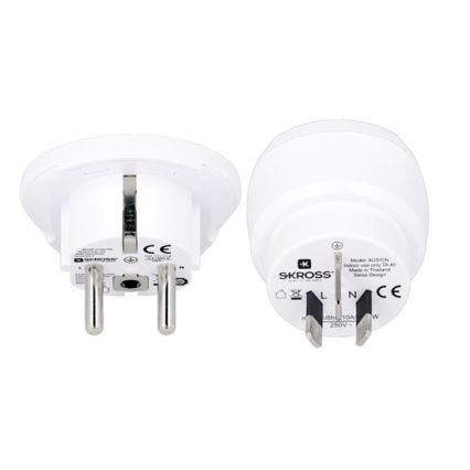 Adaptateur de voyage Type I pour l'Australie et la Chine