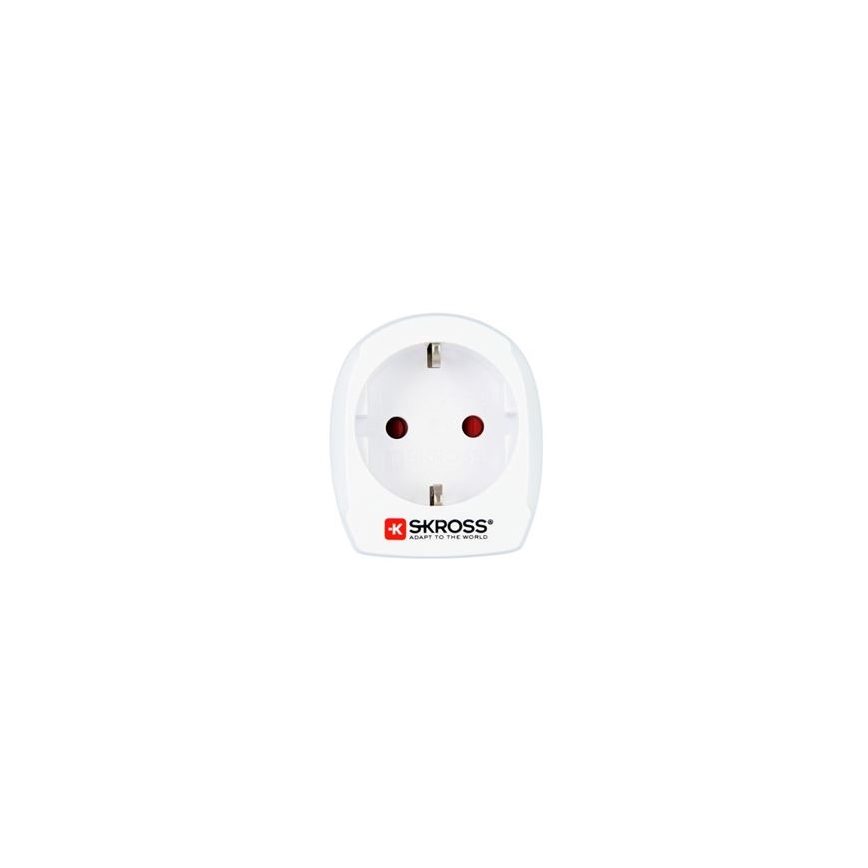 Adaptateur de voyage pour le Danemark (type K)