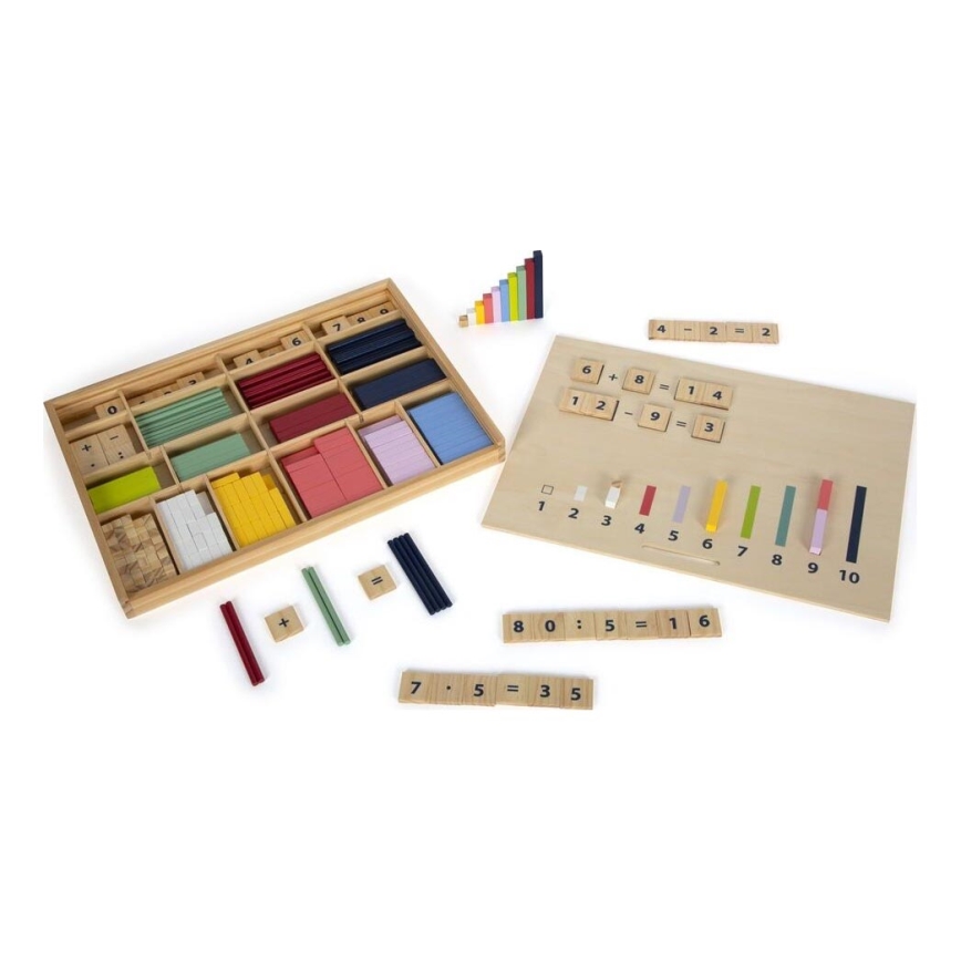 Small Foot - Compter dans une boîte en bois Educate