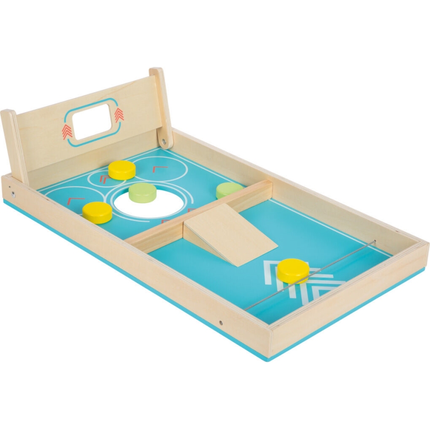 Small Foot - Jeu 2en1 jeu de poches et air hockey Active