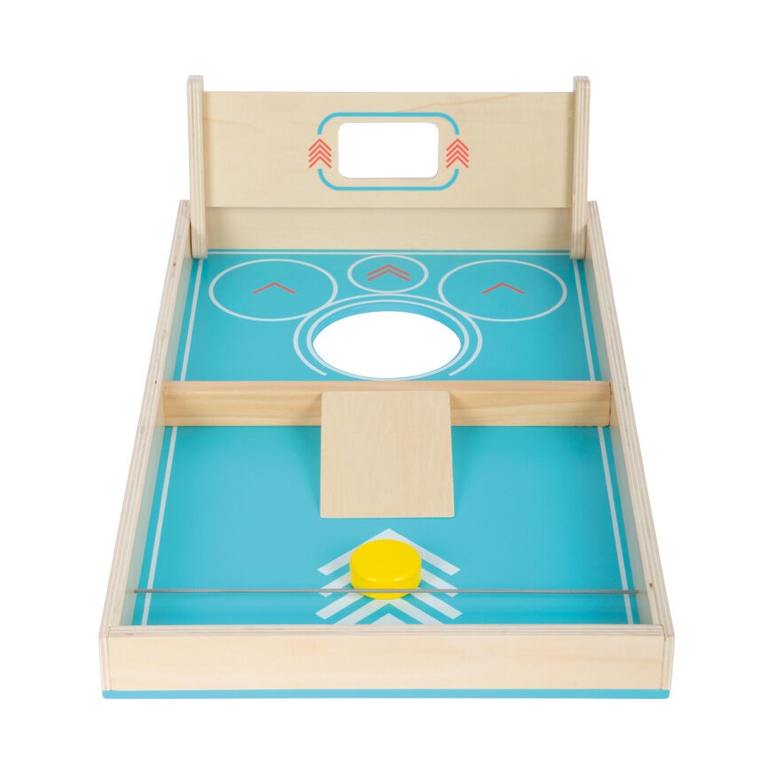 Small Foot - Jeu 2en1 jeu de poches et air hockey Active