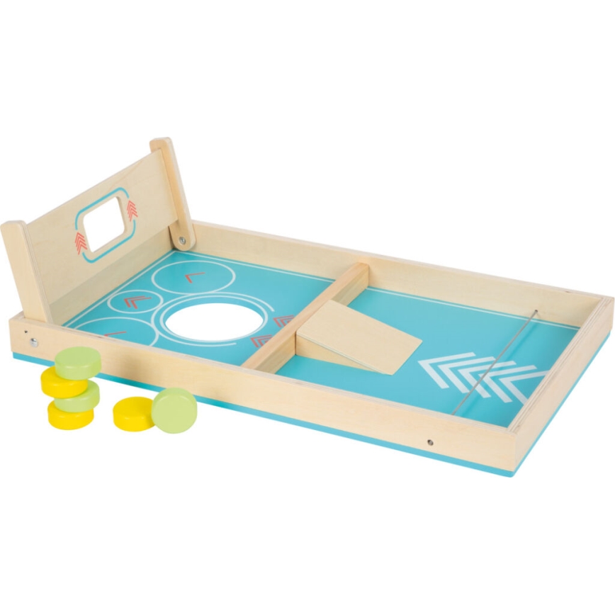 Small Foot - Jeu 2en1 jeu de poches et air hockey Active