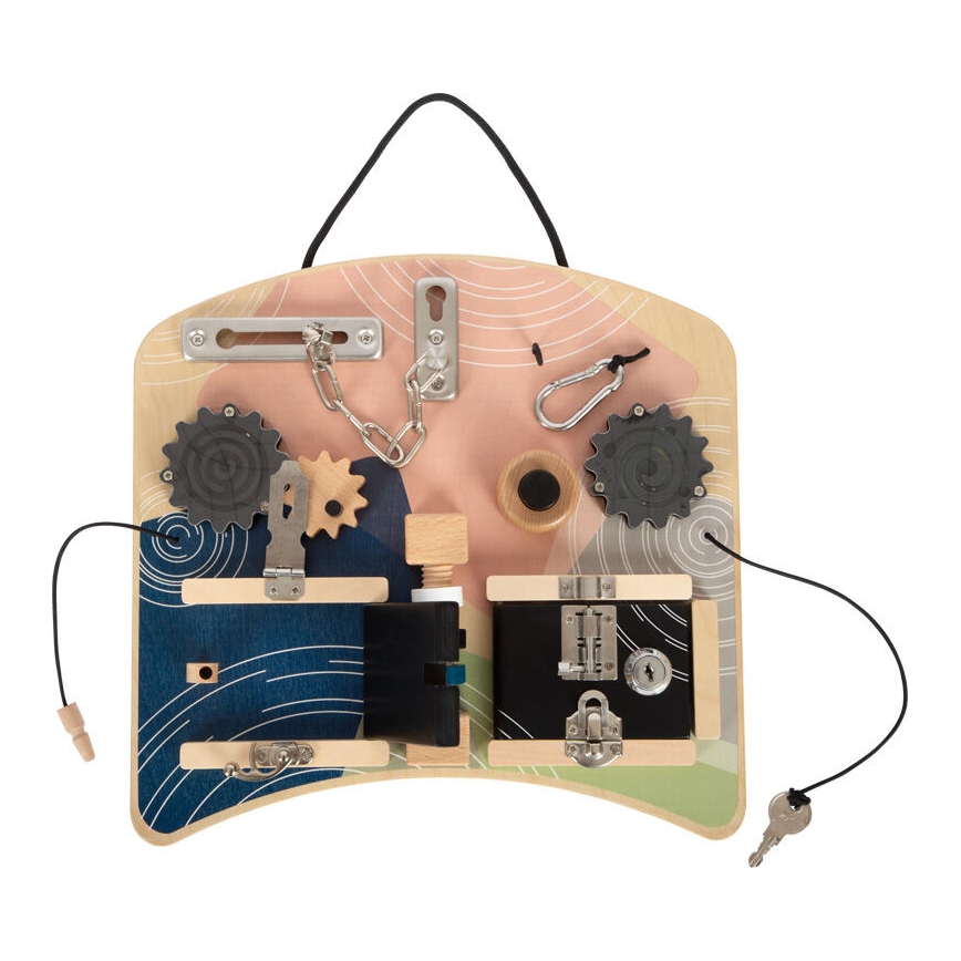 Small Foot - Quadro motore con blocchi ed elementi rotanti
