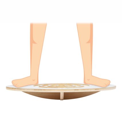 Small Foot - Tavola d'equilibrio con labirinto