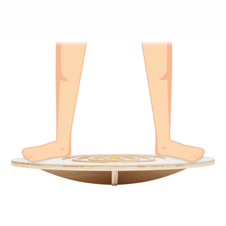 Small Foot - Tavola d'equilibrio con labirinto