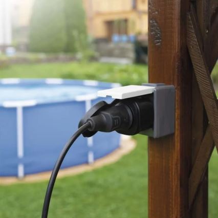 Smart-Außensteckdose GoSmart 3680W/230V/16A Wi-Fi Tuya IP44