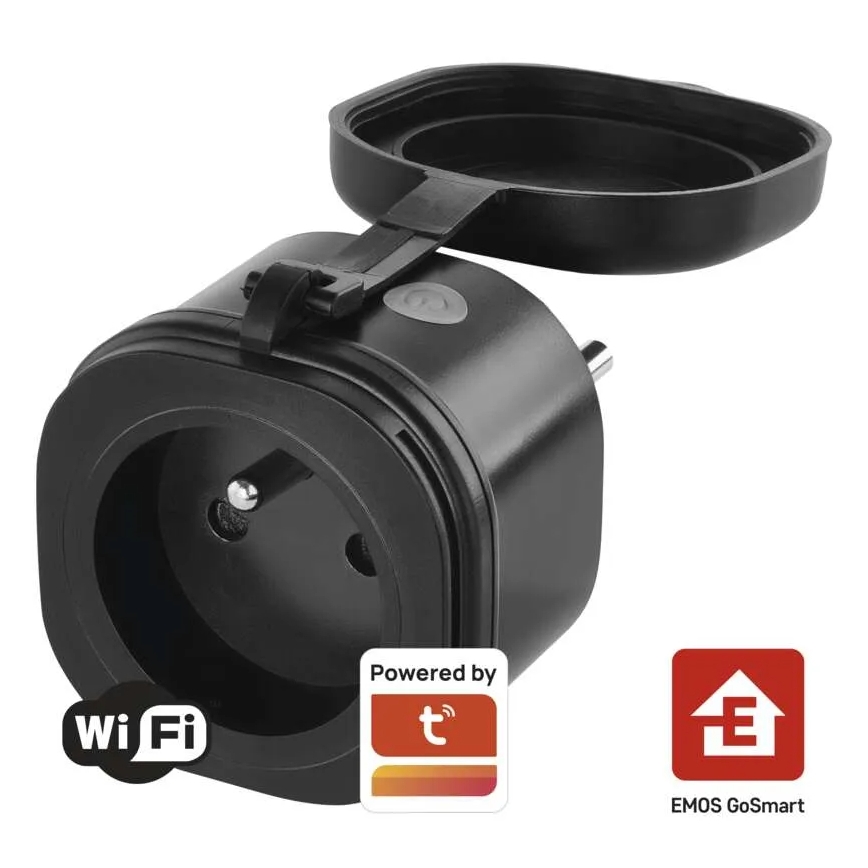 Smart-Außensteckdose GoSmart 3680W/230V/16A Wi-Fi Tuya IP44